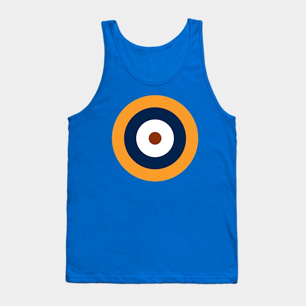 Spitfire Roundel Type A1 (WW2 Era) Tank Top by Lyvershop